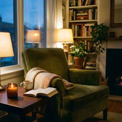 Designing a Home Around Everyday Life Rituals 4 evening unwinding