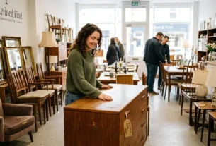 Furniture found in a secondhand store