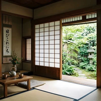 Japanese Lifestyle and Minimalist Homes 4 Japanese traditional sliding door