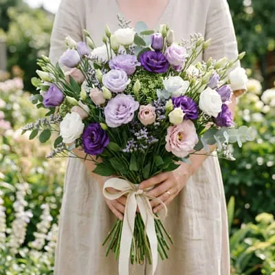 How to Care for Lisianthus Flowers in Different Climates 5 Lisanthus flower bouquet