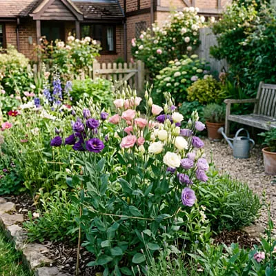 How to Care for Lisianthus Flowers in Different Climates 3 Lisanthus flower garden