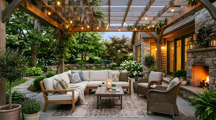 Outdoor Rooms That Feel Like Part of the Home 1 Outdoor residential room