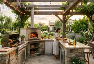 Outdoor kitchen