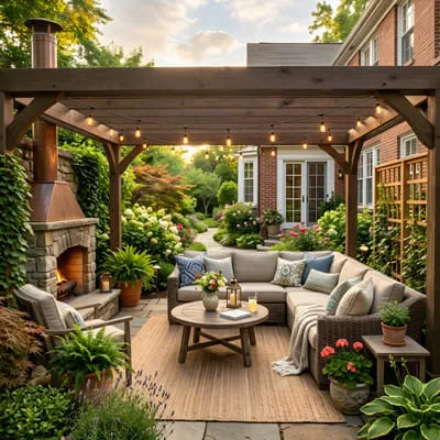Outdoor Rooms That Feel Like Part of the Home 2 Outdoor residential furniture