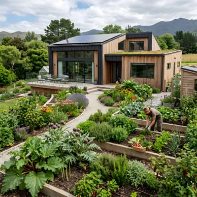 Grow a Vegetable Gardens in Modern Architecture 5 Perennials garden