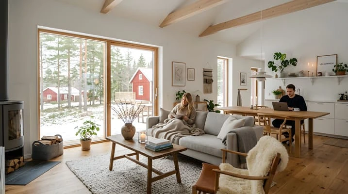Scandinavian Lifestyle and Cozy Homes 3 Scandinavian apartment