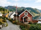 Scandinavian home in a tiny city