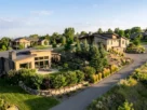 Topography giving privacy from neighbors