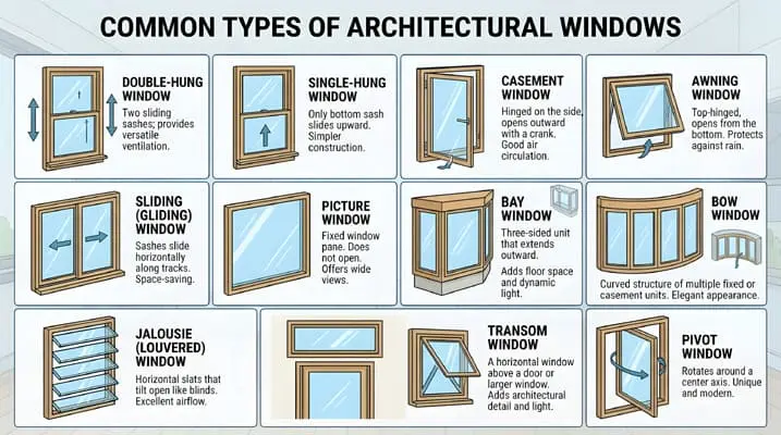 How Window Placement Changes the Character of a House 2 Types of window