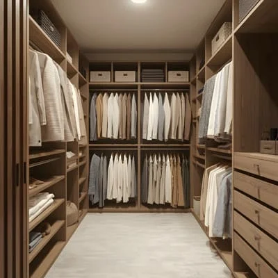 Organized closet