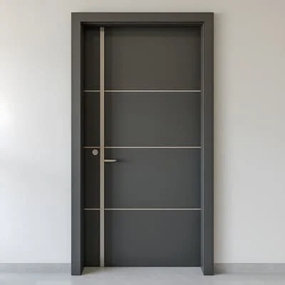 Contemporary interior door