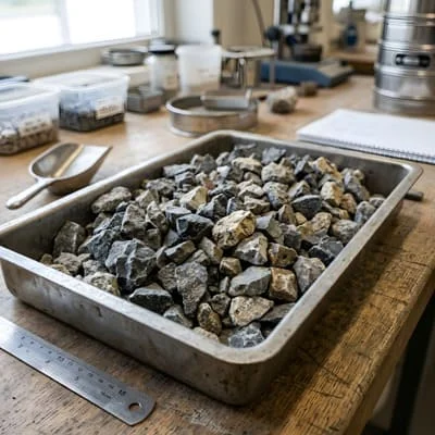 Crushed stone