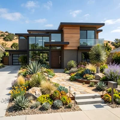Climate-Resilient Gardens: The Best Drought-Tolerant Plants and Design Ideas for 2026 7 drought tolerant modern residential garden