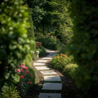 Garden:The Complete Guide to Planning, Planting, and Sustainable Landscaping for Every Space 35 Garden path