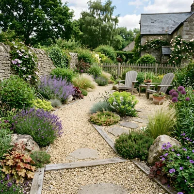 Gravel garden design