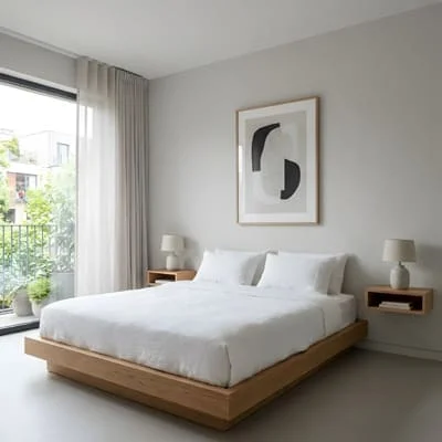 Minimalist bedrrom decor