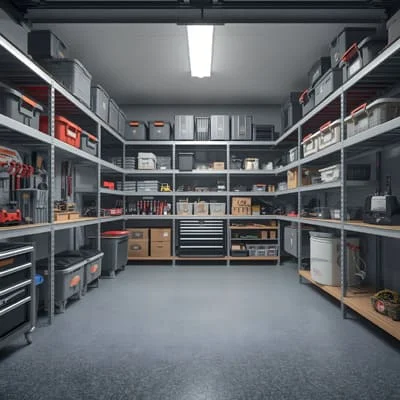 organized garage