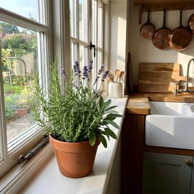 Garden:The Complete Guide to Planning, Planting, and Sustainable Landscaping for Every Space 42 pot herbs