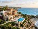 residential coastal landscape