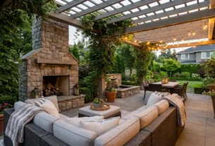 Residential outdoor living space
