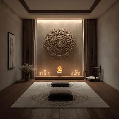 residential room meditation