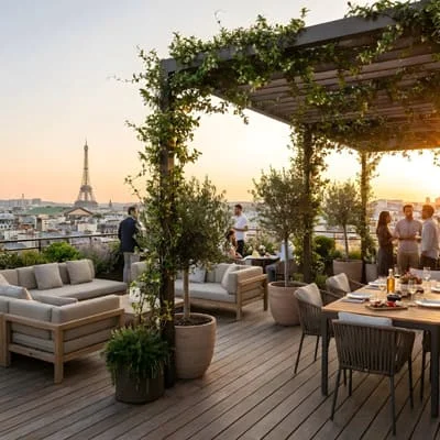 rooftop terrace