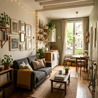 Decorating with Natural Textures and Earth Tones 5 urban small apartment