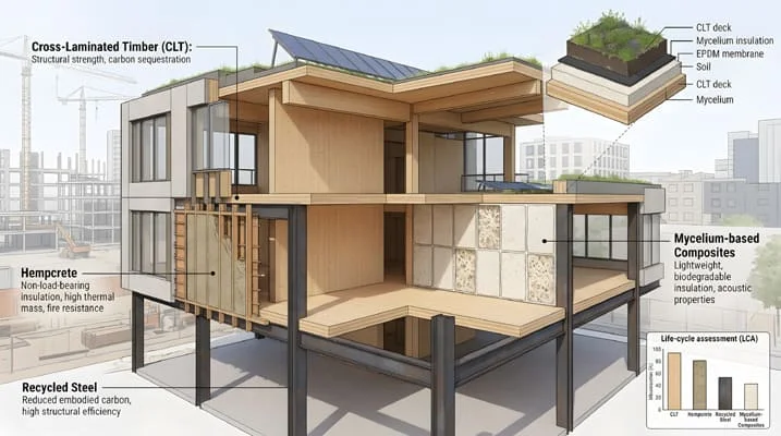 Sustainable construction materials