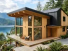 timber residential house