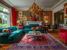 vibrant living room