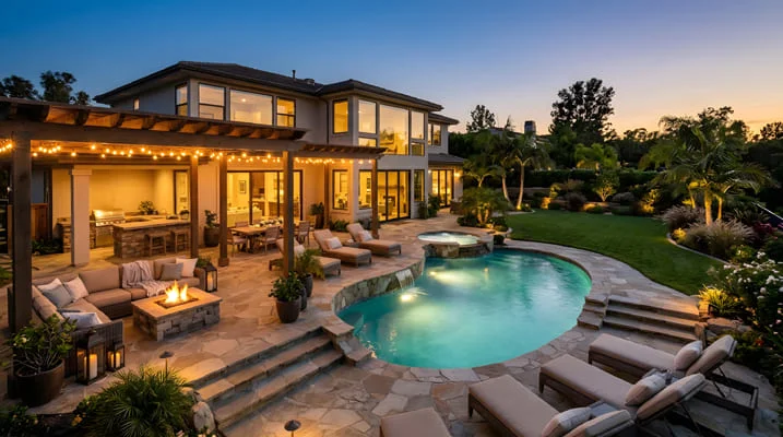 Outdoor Living: The Complete Guide to Patios, Verandahs, Pools, and Designing Comfortable Spaces Beyond the Home 33 beautiful residential outdoor space