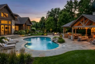 beautiful residential outdoor space