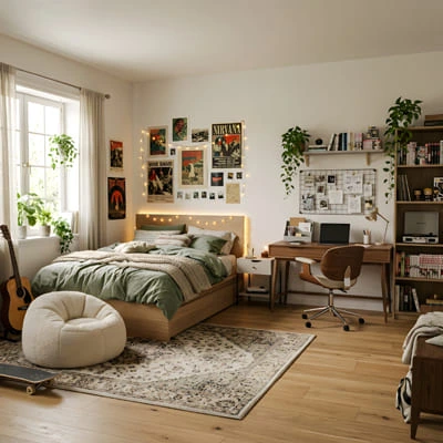 beautiful teenage bedroom