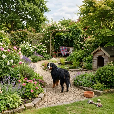Dog friendly garden