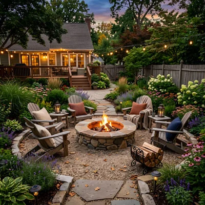 Fire Pits and Cozy Garden Corners: Extending Outdoor Time Into Autumn and Winter 5 Fire pit garden