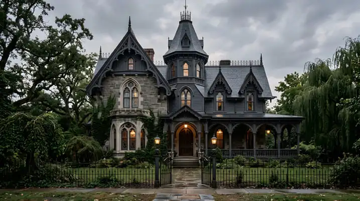 gothic style façade