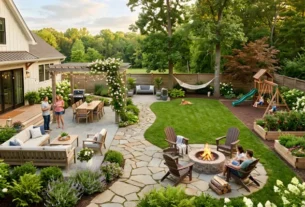 Multi zone garden plan