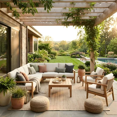 Outdoor Living: The Complete Guide to Patios, Verandahs, Pools, and Designing Comfortable Spaces Beyond the Home 28 outdoor furniture design