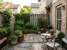 Small residential patio