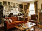 vintage decor living room
